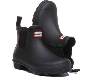 Hunter chelsea top black boots