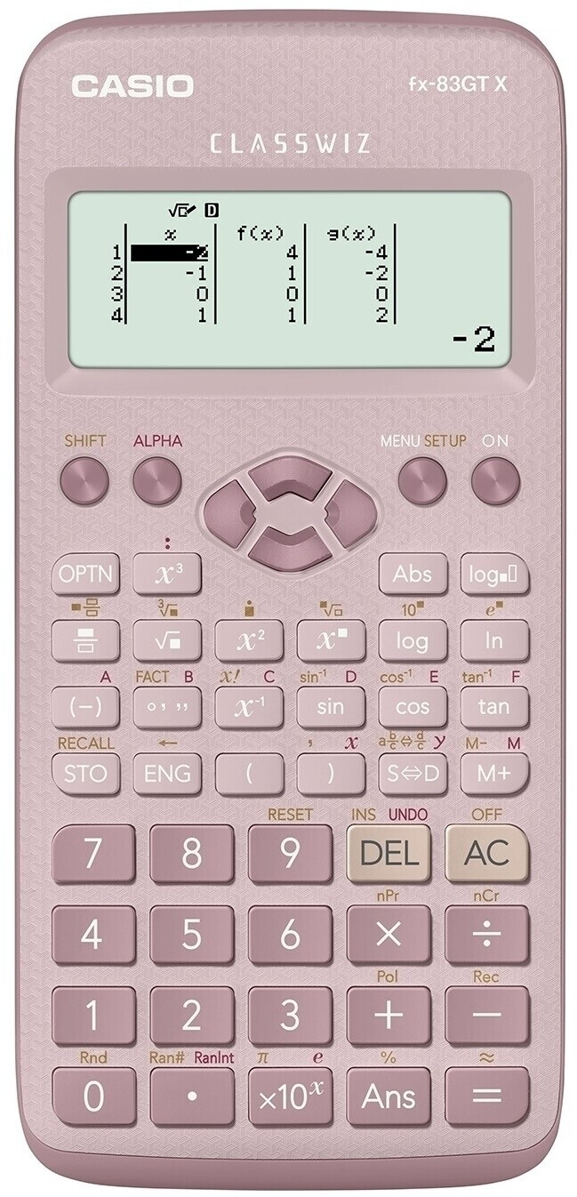 Photos - Calculator Casio FX-83GTX pink 