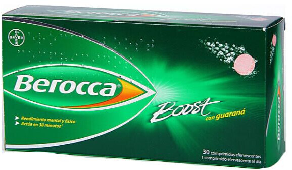 Bayer Santé Familiale Berocca Boost (30 comprimés effervescents)