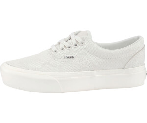 vans era platform white