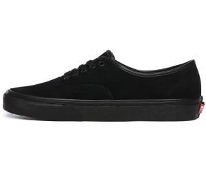 vans authentic black suede