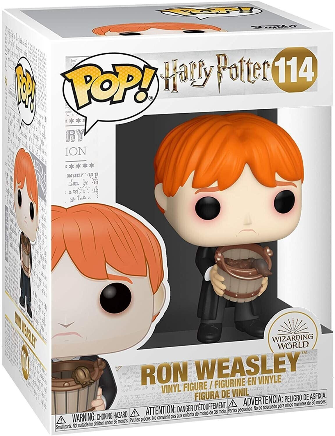 Funko Pop! Movies: Harry Potter Ron Puking Slugs with Bucket