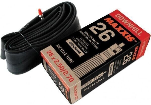 Maxxis Downhill Inner Tube 26 x 2.50/2.70 black Presta 36mm