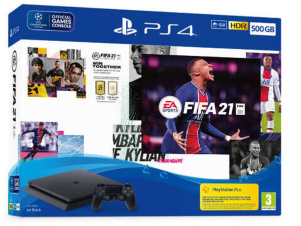 Sony PlayStation 4 (PS4) Slim 500GB + FIFA 21