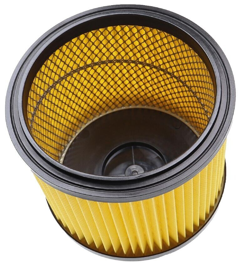 Filtre Pour Aspirateur Einhell RT-VC 1500, 1420, 1525 SA, 1500 WM - Filtre Plissé Jaune - Neuf