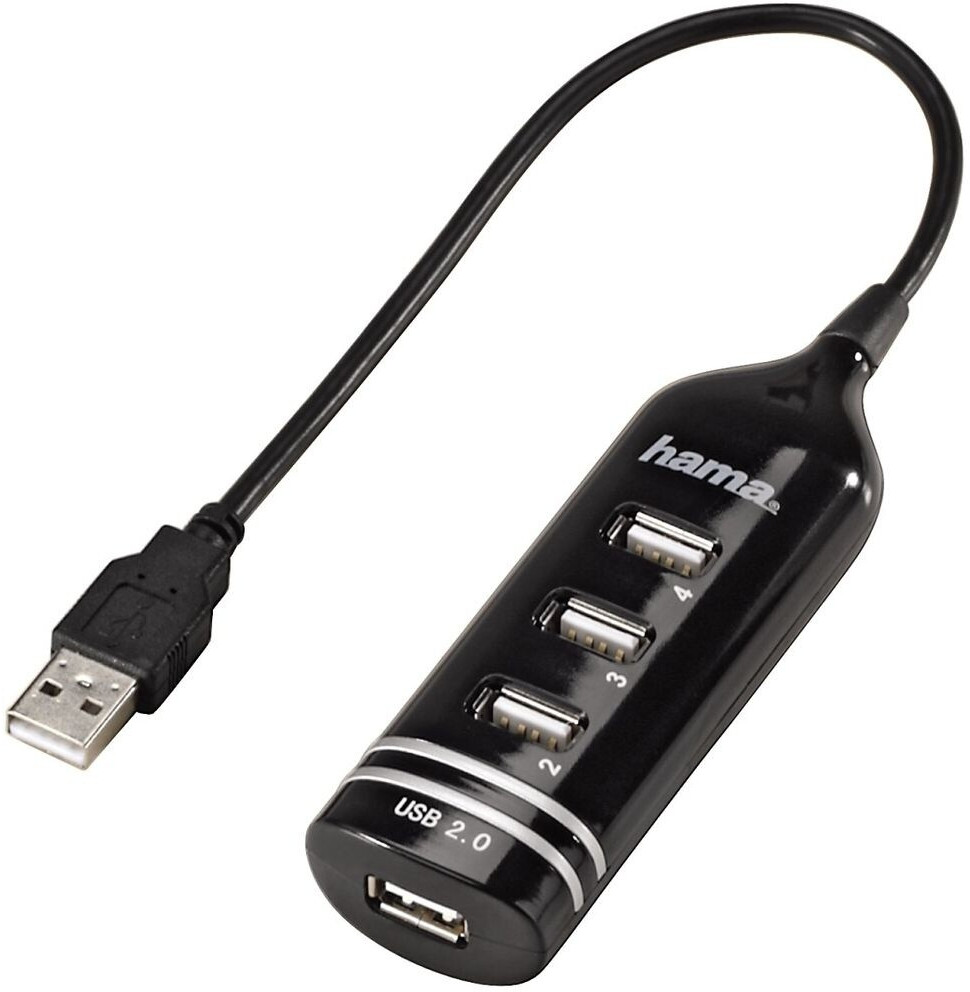 Hama 4 Port USB 2.0 Hub (00039776)