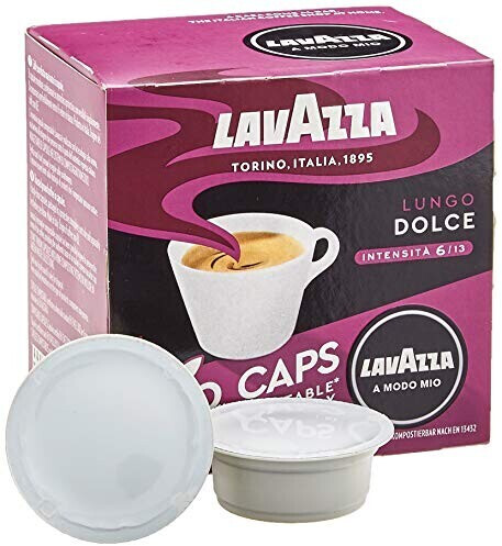 Photos - Coffee Lavazza Lungo Dolce Eco  Caps  (16 Port.)
