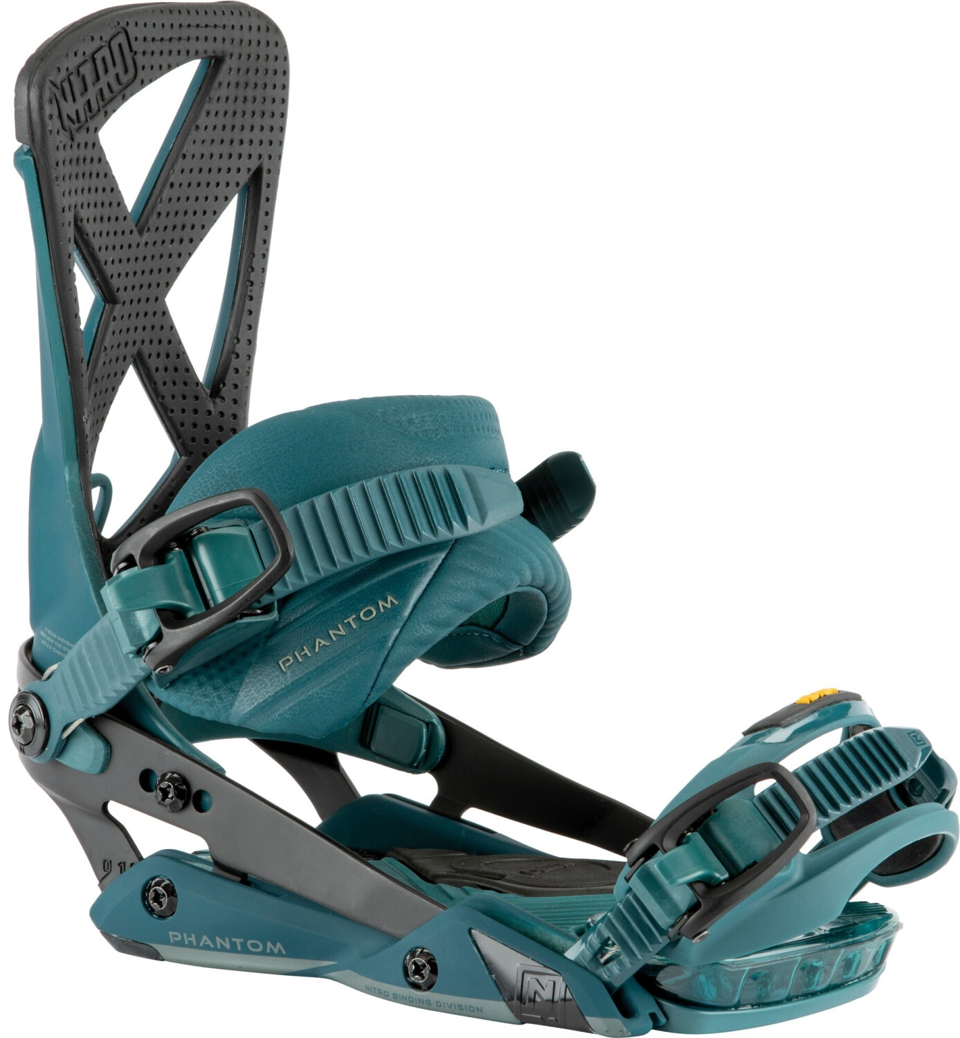 Nitro Phantom Snowboard Bindings (2021) ocean stone
