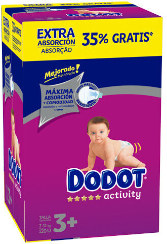 Dodot Activity 3 (7 - 11 kg) 120 pcs