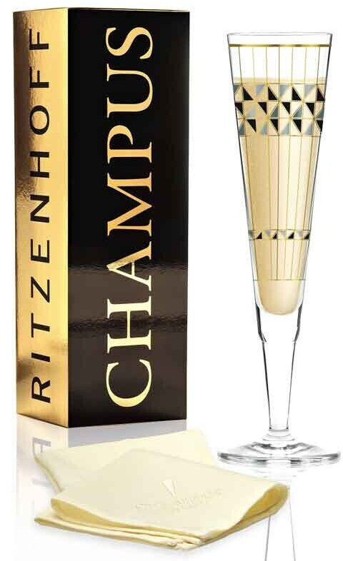 Ritzenhoff Champus champagne glass B. Neie (Artdeko) H19