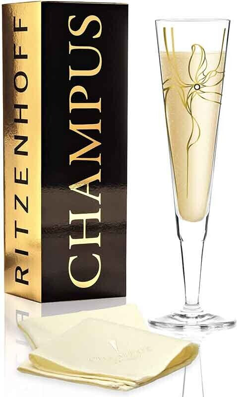 Ritzenhoff Champus champagne glass M. Novi H19