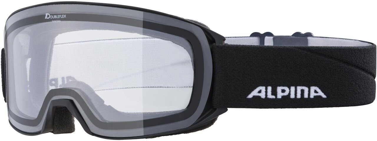 Photos - Ski Goggles Alpina Sports Alpina Sports Nakiska A7281.1.33 black matt/DH