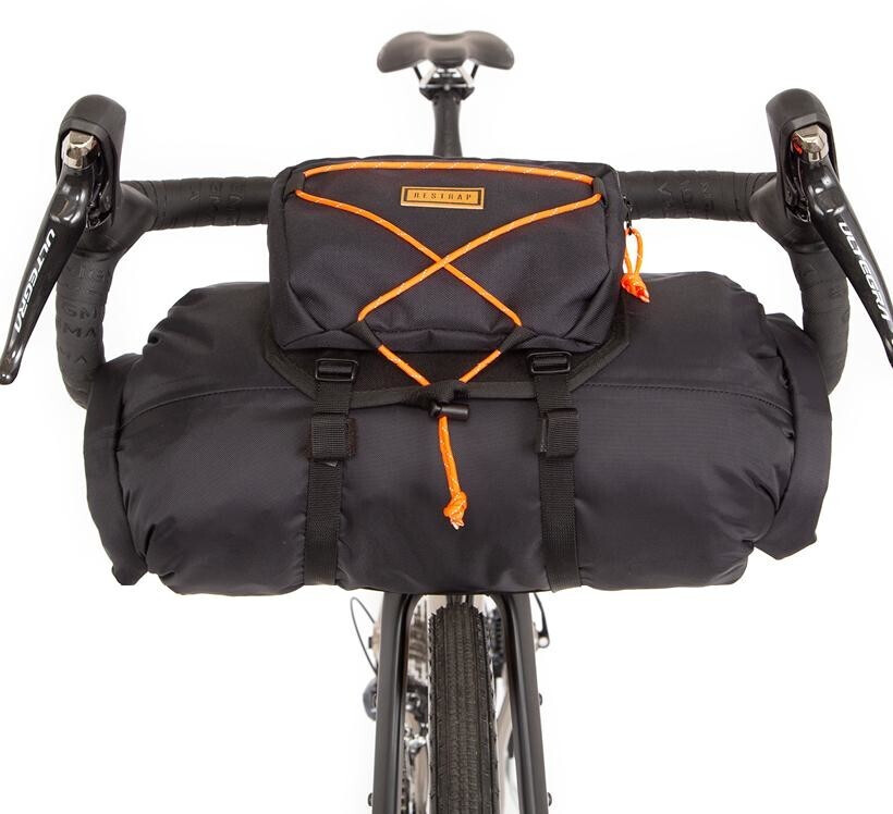 Restrap Bar Bag (Small) Black/Orange