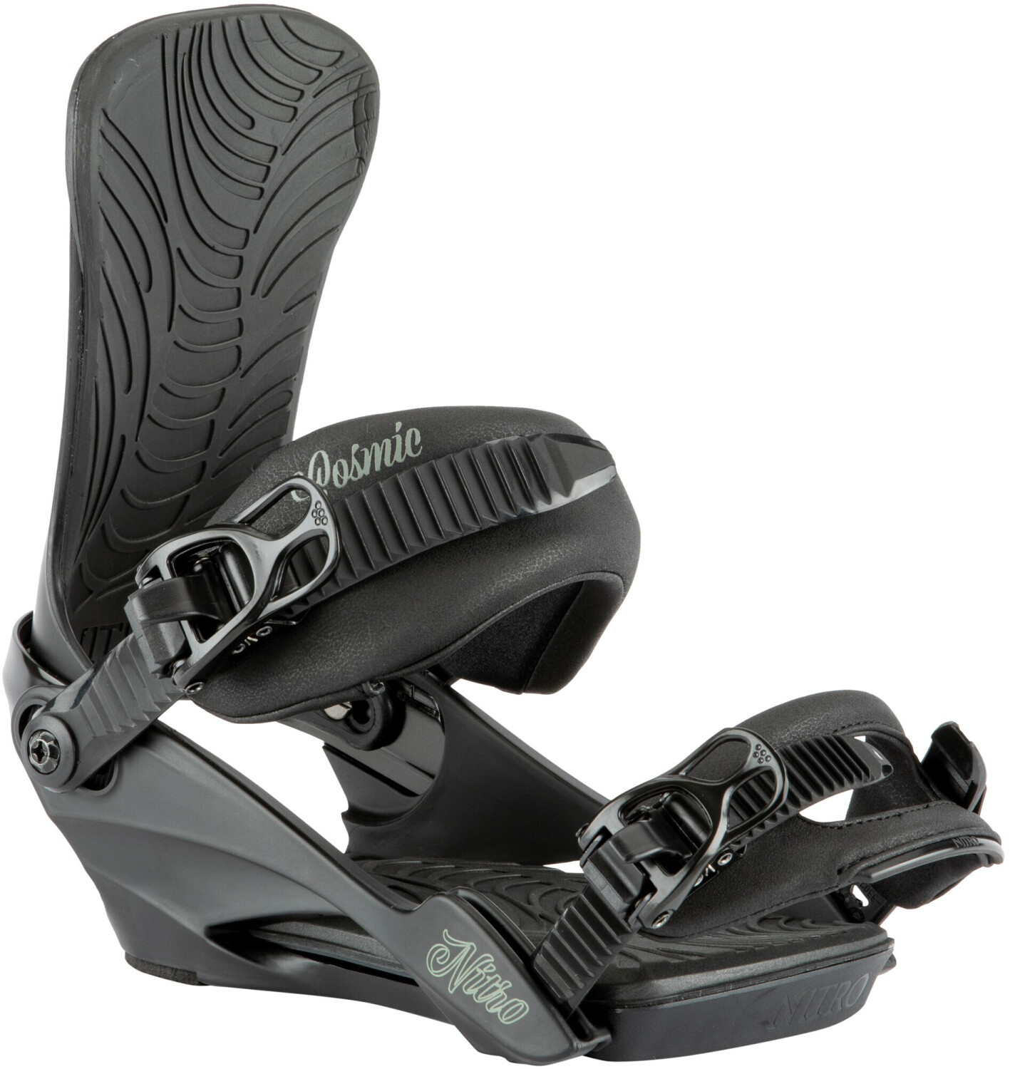 Nitro Cosmic Snowboard Bindings (2021) ultra black
