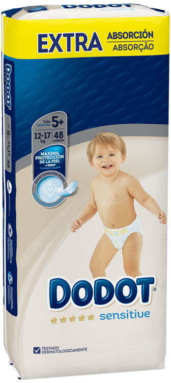 Dodot Sensitive 5 (12-17 kg) 48 pcs
