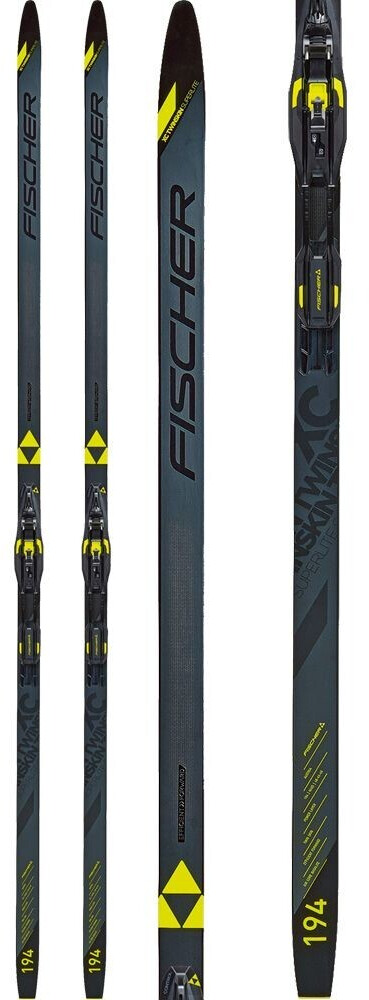 Fischer Twin Skin Superlite Stiff EF Set / BDG Cont Step BL/YE (2021)
