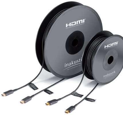 IN-AKUSTIK HDMI 2.0 fibre optique (3m) - Câble HDMI 