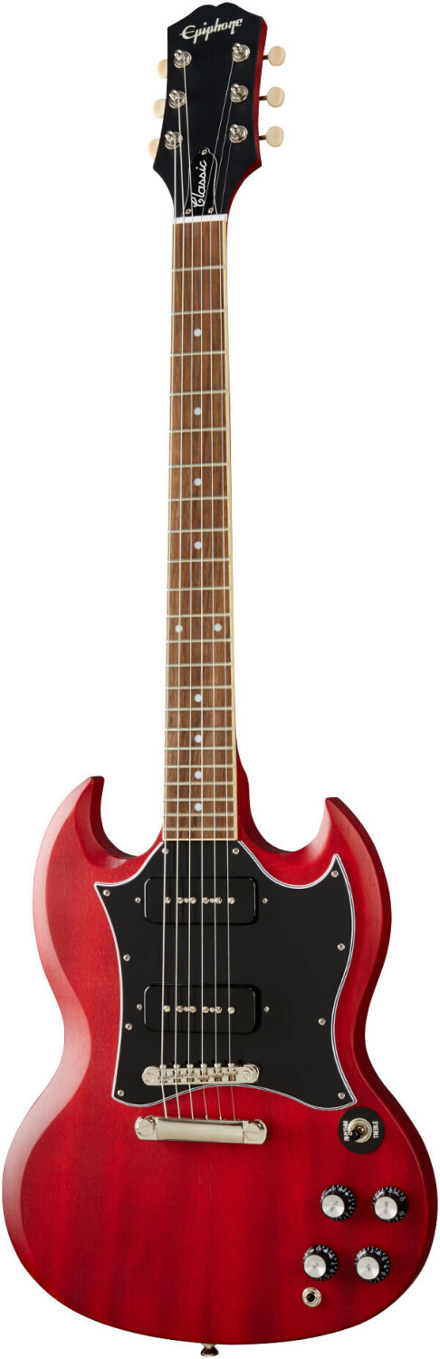 Epiphone SG Classic Worn P-90s WC Worn Cherry