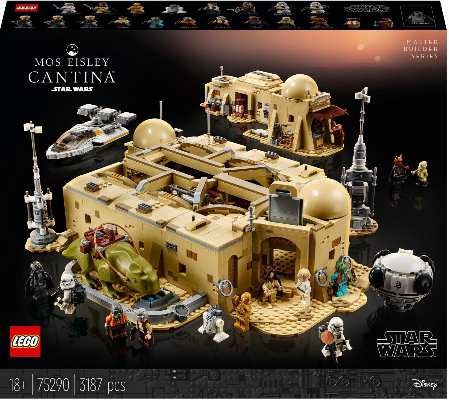Star wars top lego bar