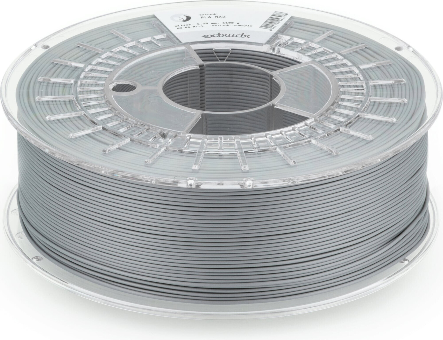 Extrudr PLA NX-2 silver - 1,75 mm / 1100 g