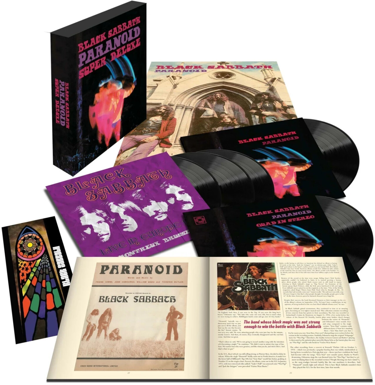 Black Sabbath - Paranoid(50th Anniversary Edition)(Deluxe Box Set) (Vinyl)
