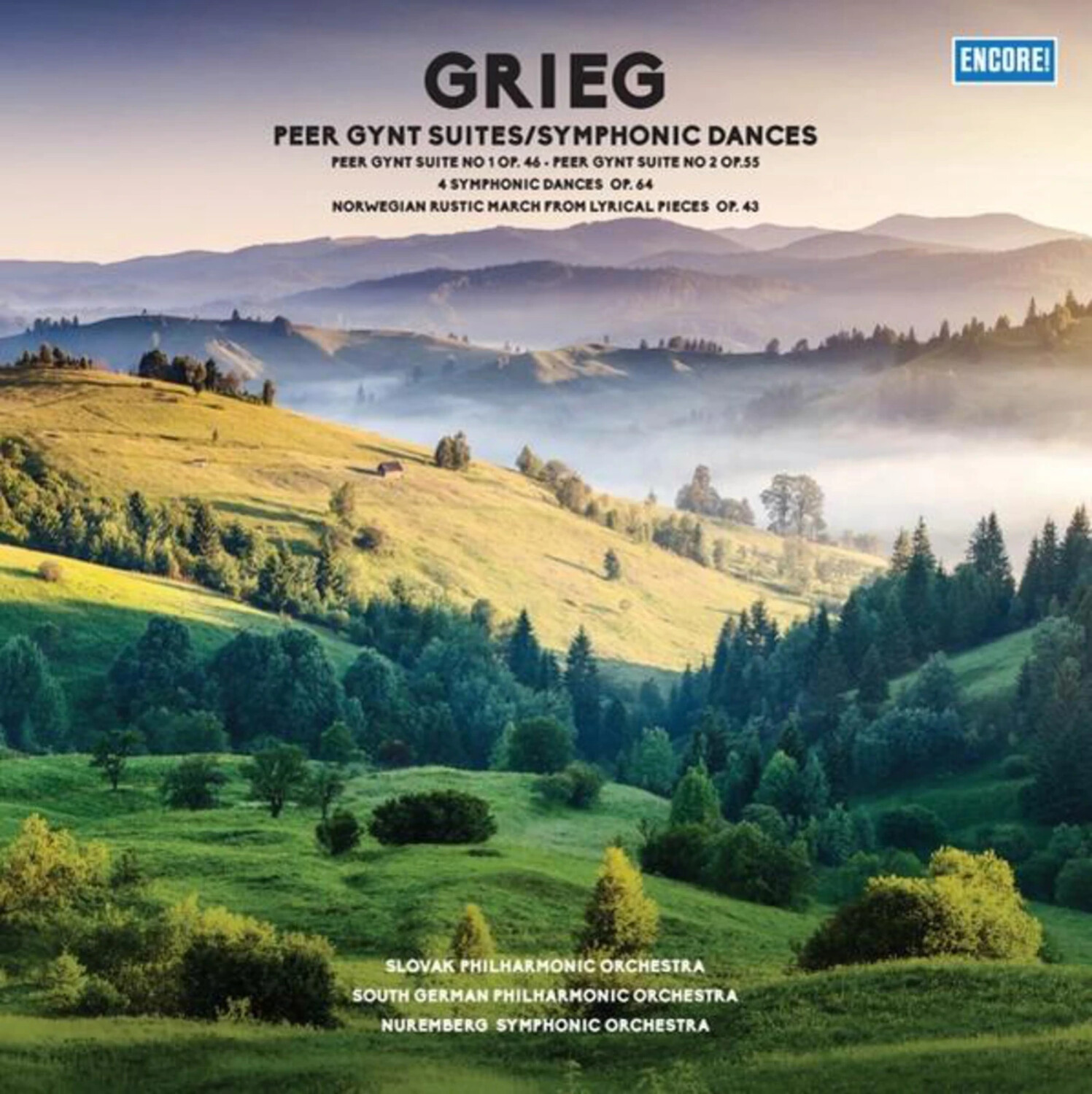 Slovak Philharmonic Orchestra/South German Philh - Peer Gynt Suties/Symphonic Dances (180g Vinyl) (Vinyl)