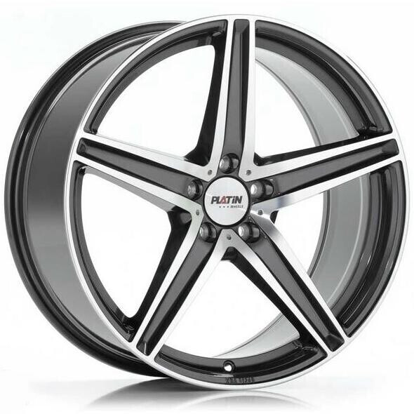 Platin P 85 8x18 grey polished
