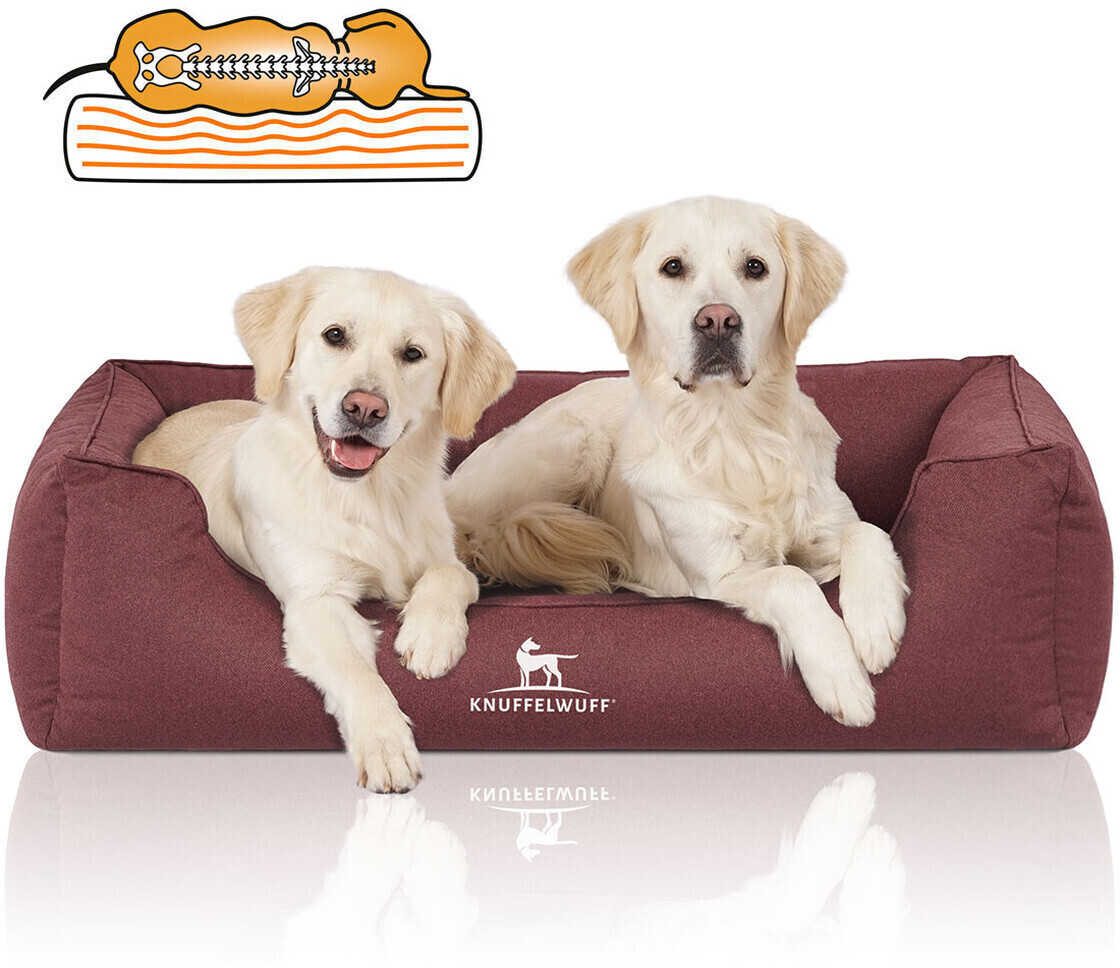 Knuffelwuff Lit pour chien Leon XXXL Red Knuffelwuff Lit pour chien Leon XXXL Red