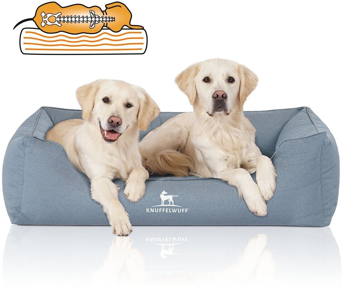 Knuffelwuff Lit pour chien Leon XXXL Light Blue Knuffelwuff Lit pour chien Leon XXXL Light Blue