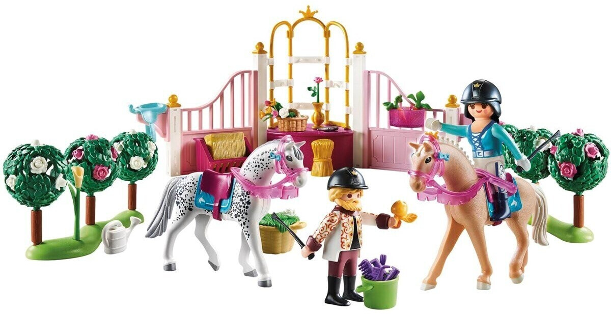 Princesse avec chevaux et instructeur Playmobil Princess 70450