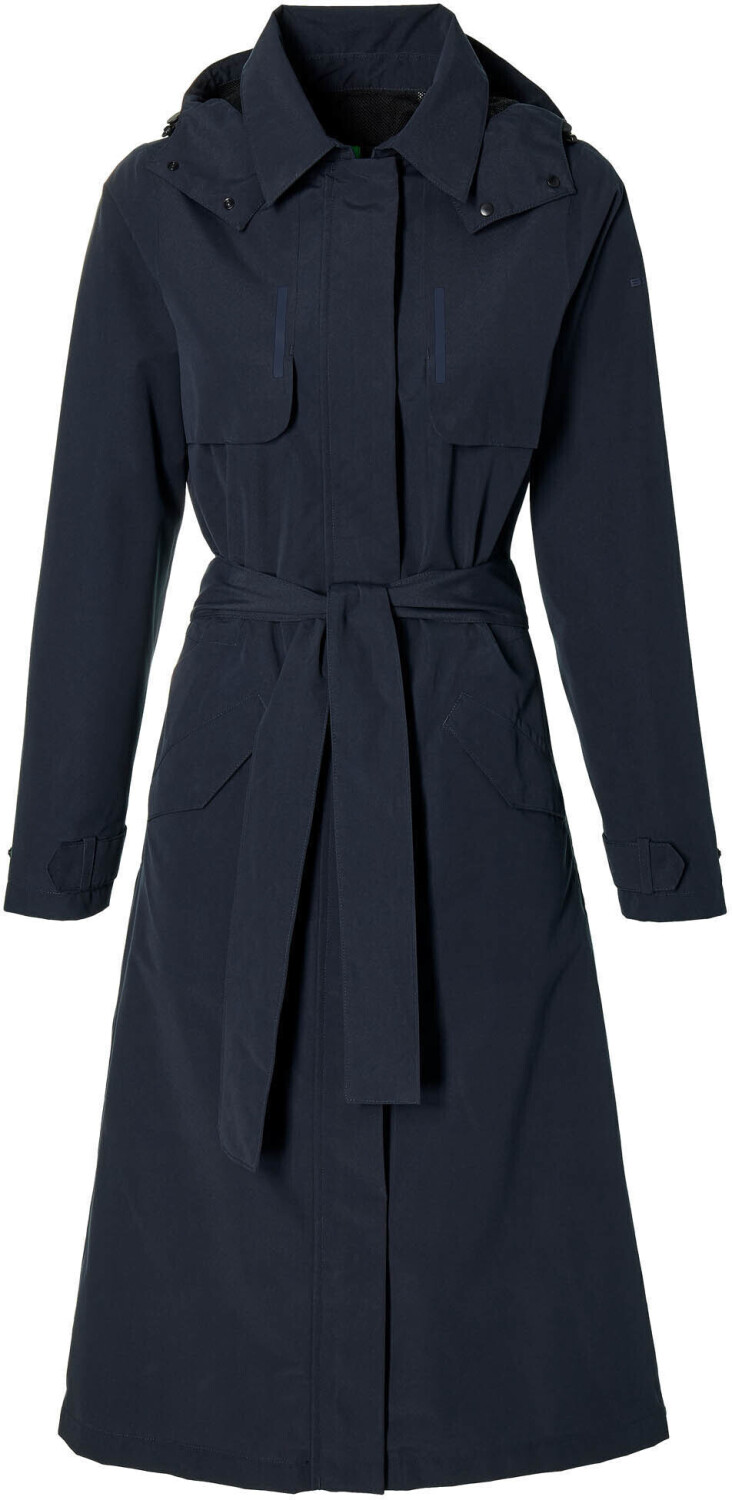 Basil Mosse Trenchcoat Women night blue (2020)