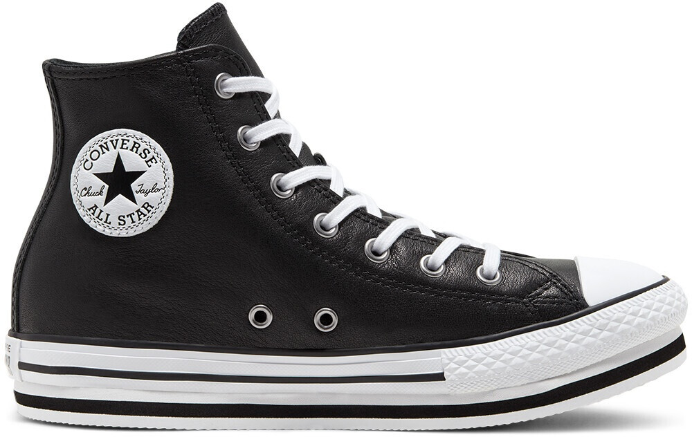 Converse Leather Chuck Taylor All Star Platform Kids ab 51 99 Preisvergleich bei idealo
