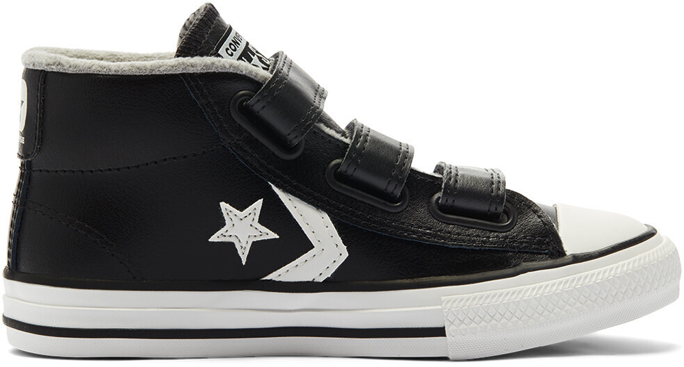 Converse Varsity Turf Easy-On Star Player Mid Kids black/mason/vintage white
