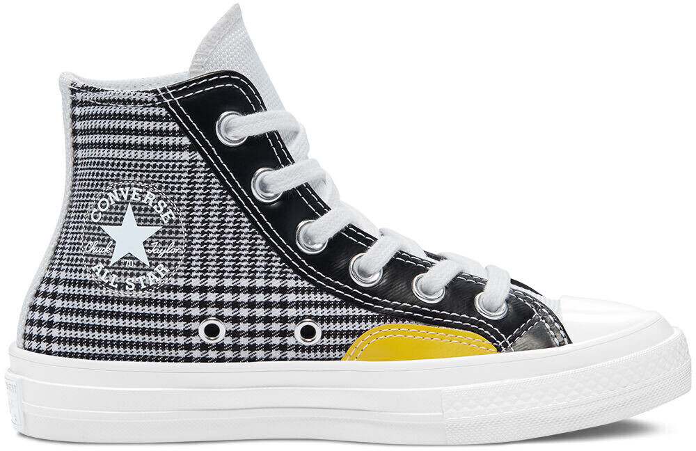 Converse Hacked Fashion Chuck 70 Hi Kids white/black/speed yellow