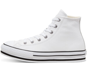 Converse Leather Chuck All Star Platform Kids white/white/black desde 59,90 € | precios en idealo