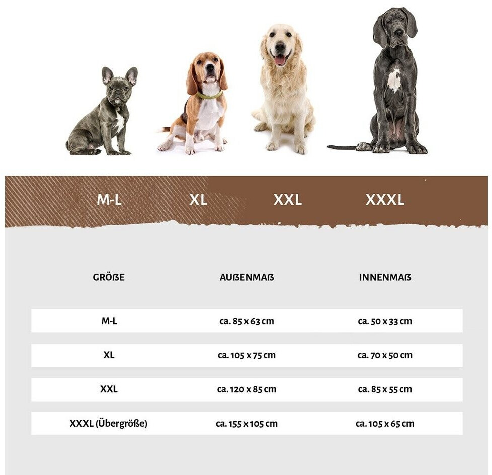 Knuffelwuff Lit pour chien XL Light Grey Knuffelwuff Lit pour chien XL Light Grey