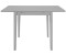 vidaXL Dining Table Expendable Grey 80 x 80 x 74 cm