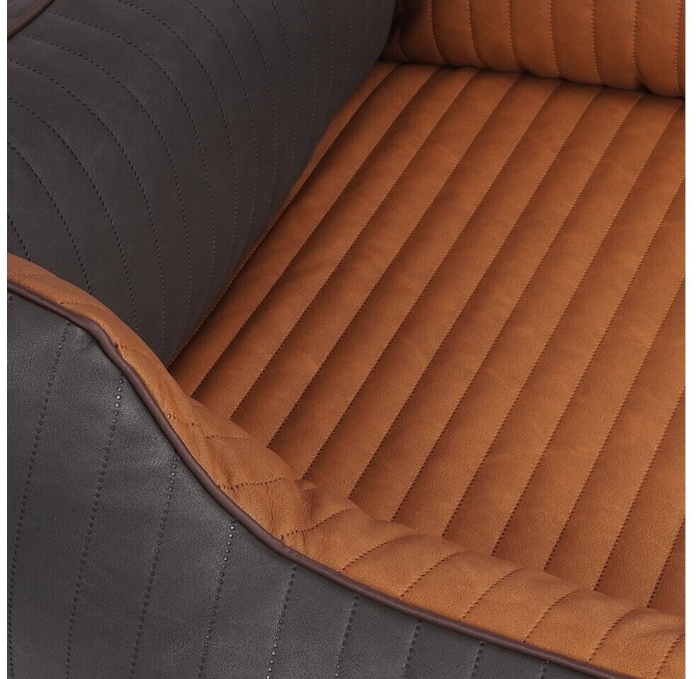 Knuffelwuff Lit pour chien Dog Bed Rough Road M-L Black/Rusty Knuffelwuff Lit pour chien Dog Bed Rough Road M-L Black/Rusty
