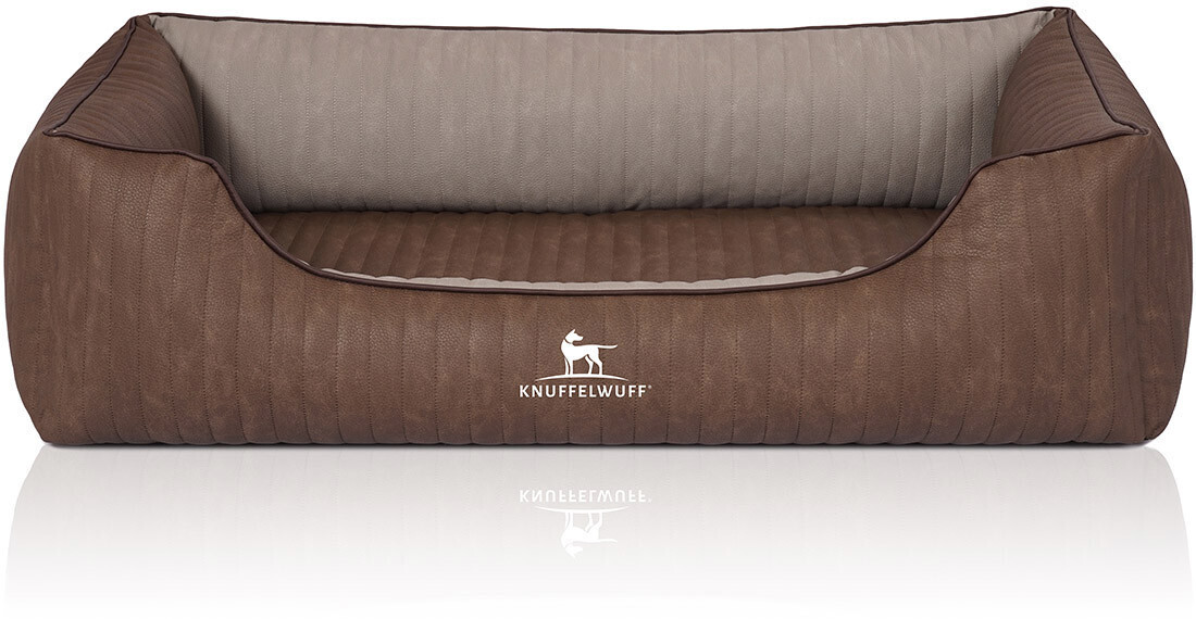 Knuffelwuff Lit pour chien M Brown/Grey Knuffelwuff Lit pour chien M Brown/Grey
