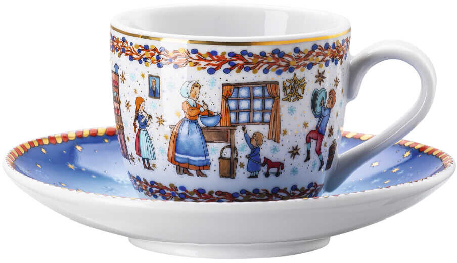 Hutschenreuther Weihnachten 2020 Espressotasse (0,08 L) mit Untertasse