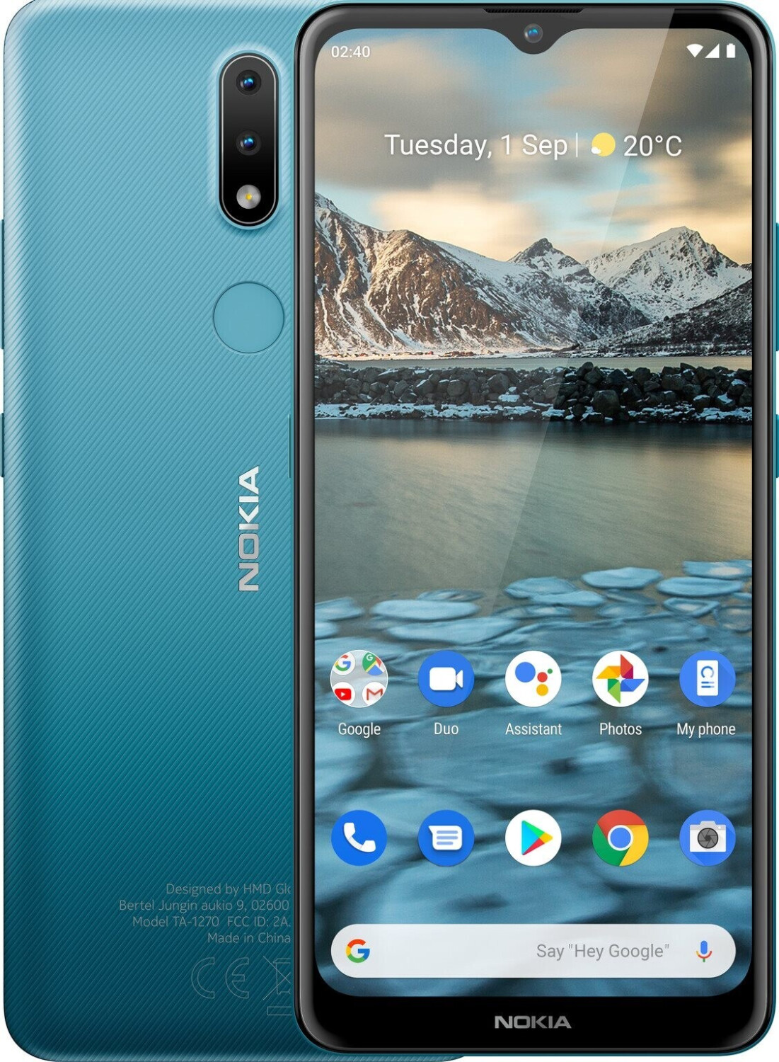 Nokia 2.4 Blau