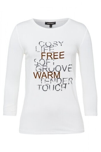 More & More Wording-Shirt (01090011-0041) ecru