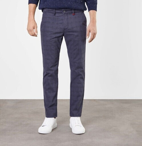 MAC Lennox , Melange Gabardine (6365-00-0678L) blue