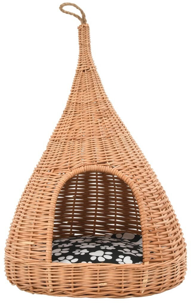 vidaXL Panier pour chien Beige vidaXL Panier pour chien Beige