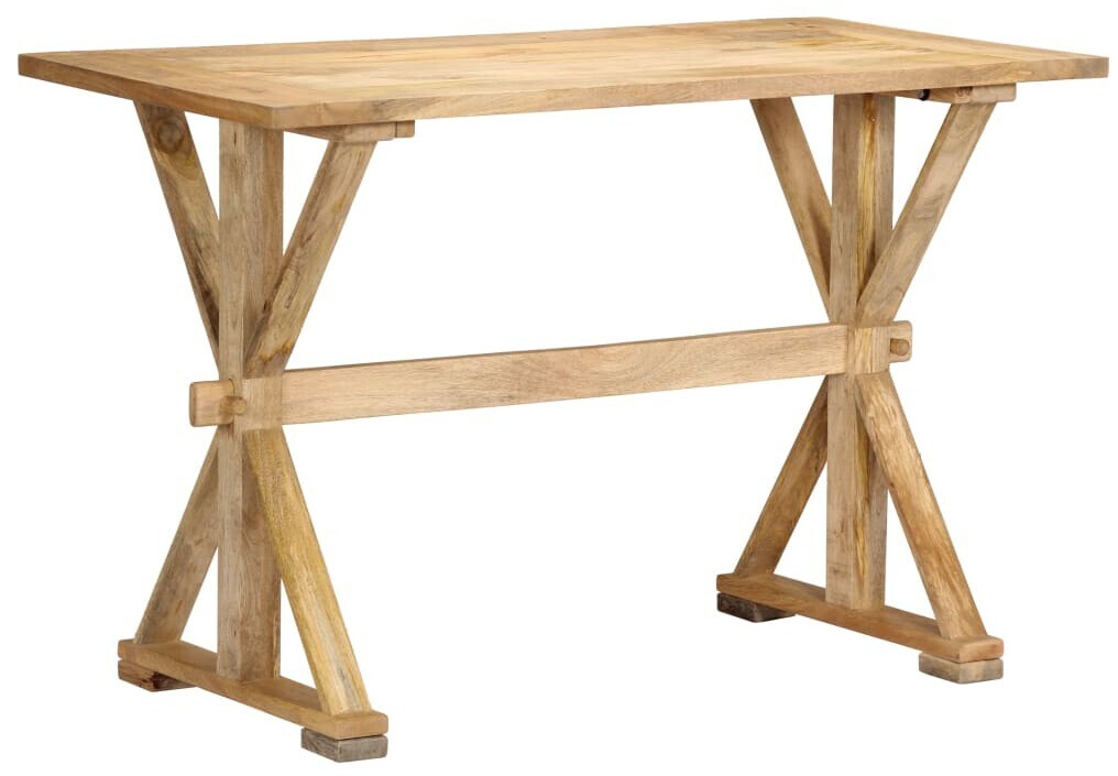VidaXL Table de salle à manger en manguier 140 x 70 x 76 cm
