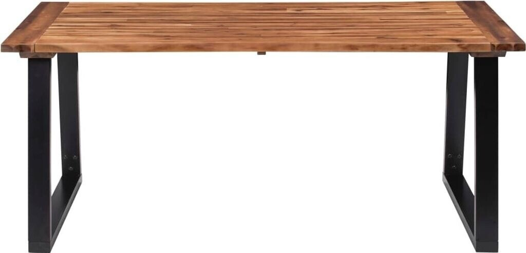 VidaXL Table de salle à manger bois d'acacia 180 x 90 x 75 cm