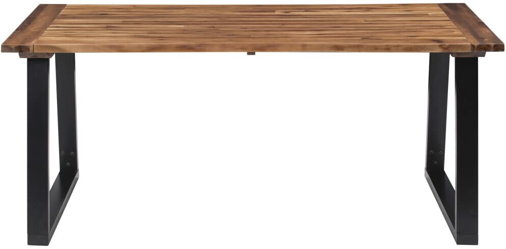 Table à manger en bois massif LINDA 180 x 90 x 77 cm
