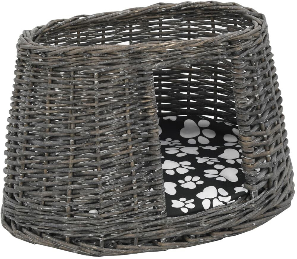 vidaXL Panier pour chat gris vidaXL Panier pour chat gris