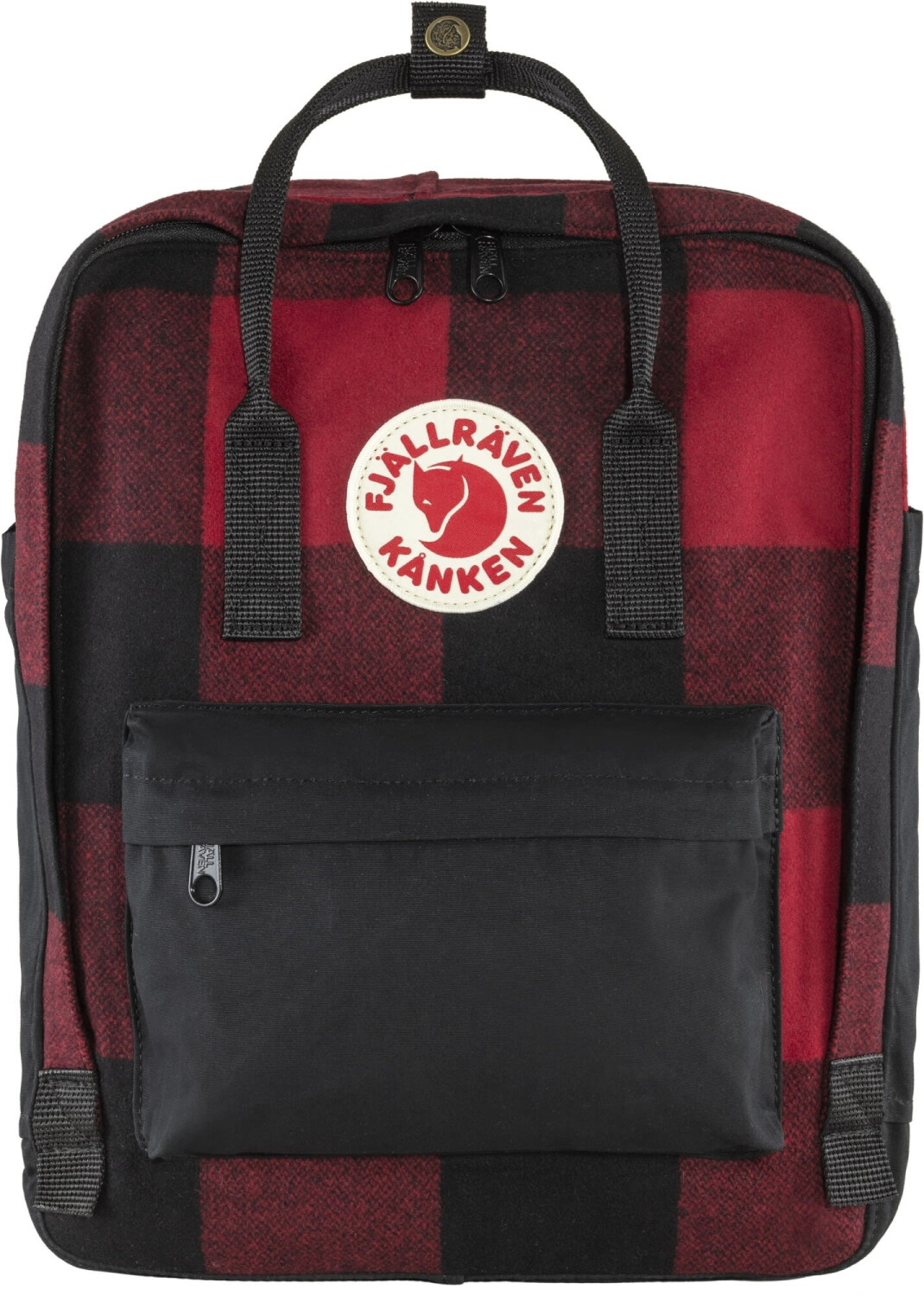 Fjällräven Kånken Re-Wool red/black