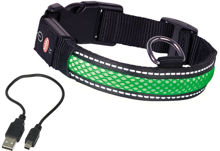 Nobby LED Dog Collar Flash Mesh